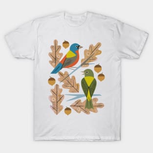 Bunting Pair In Oak T-Shirt